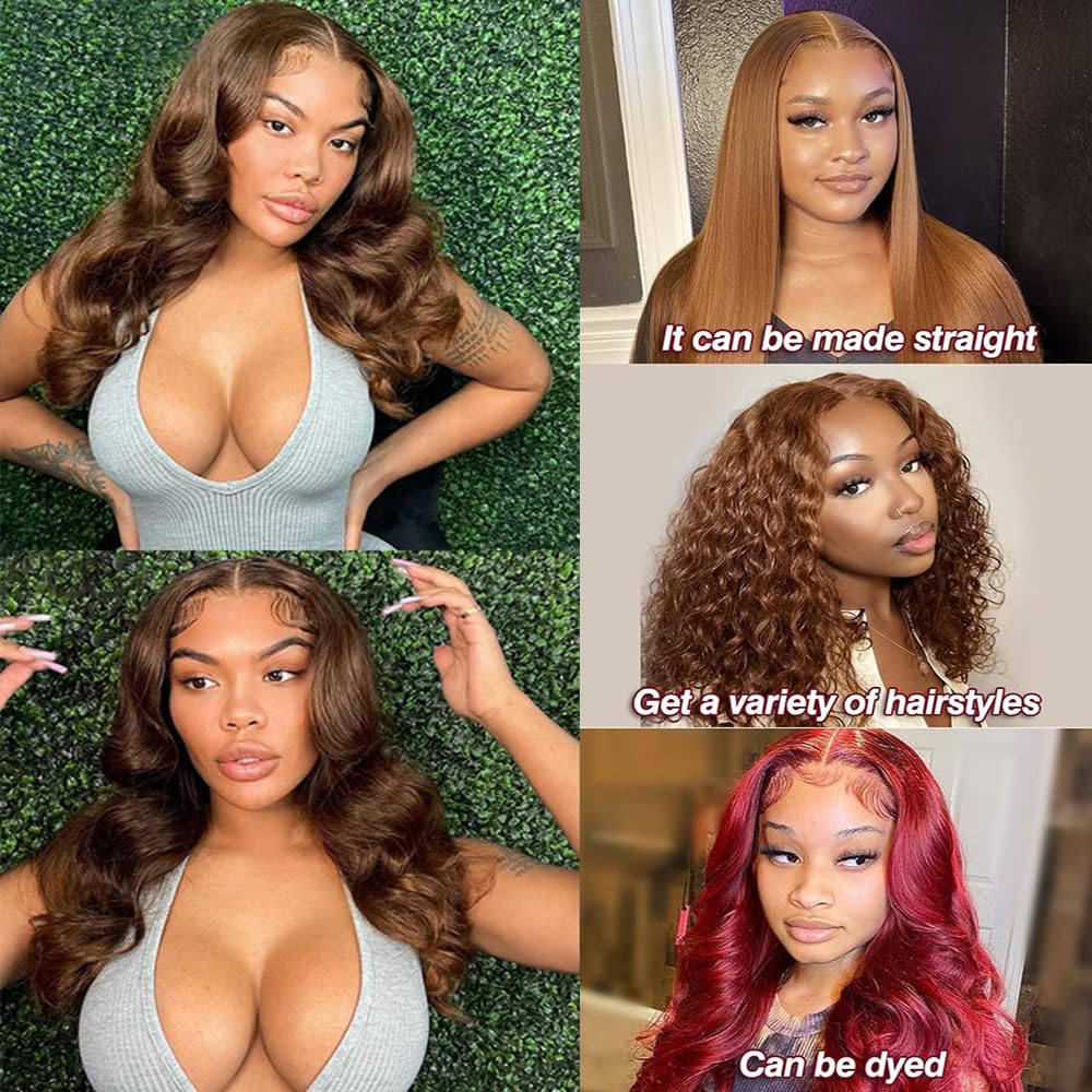 Fongly wig ready for dyeing or restyling to match color goals.