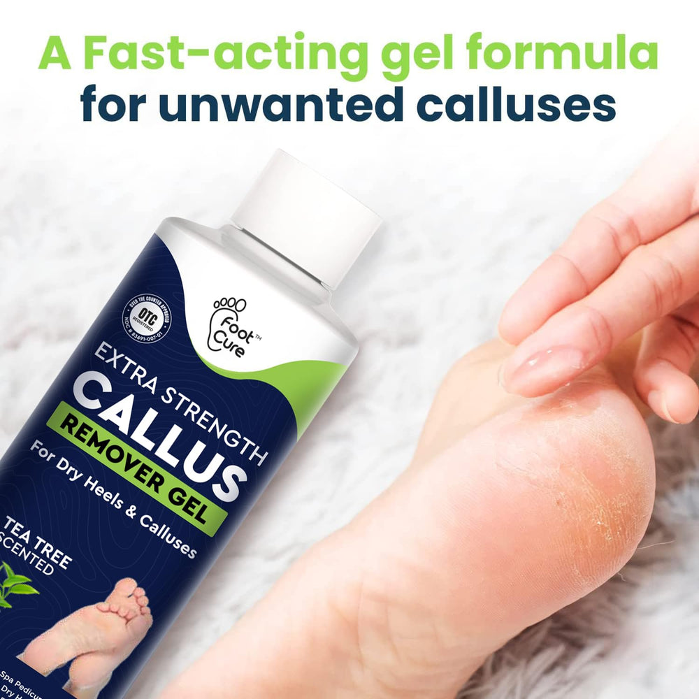 Foot Cure USA-made label shown on packaging indicating quality