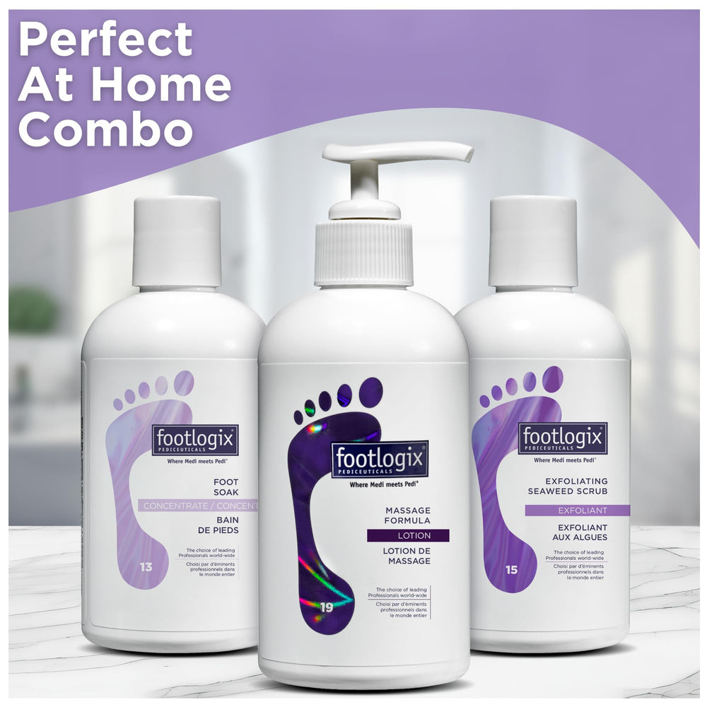 Footlogix Foot Soak Concentrate is diabetic-friendly, gentle foot care routine.