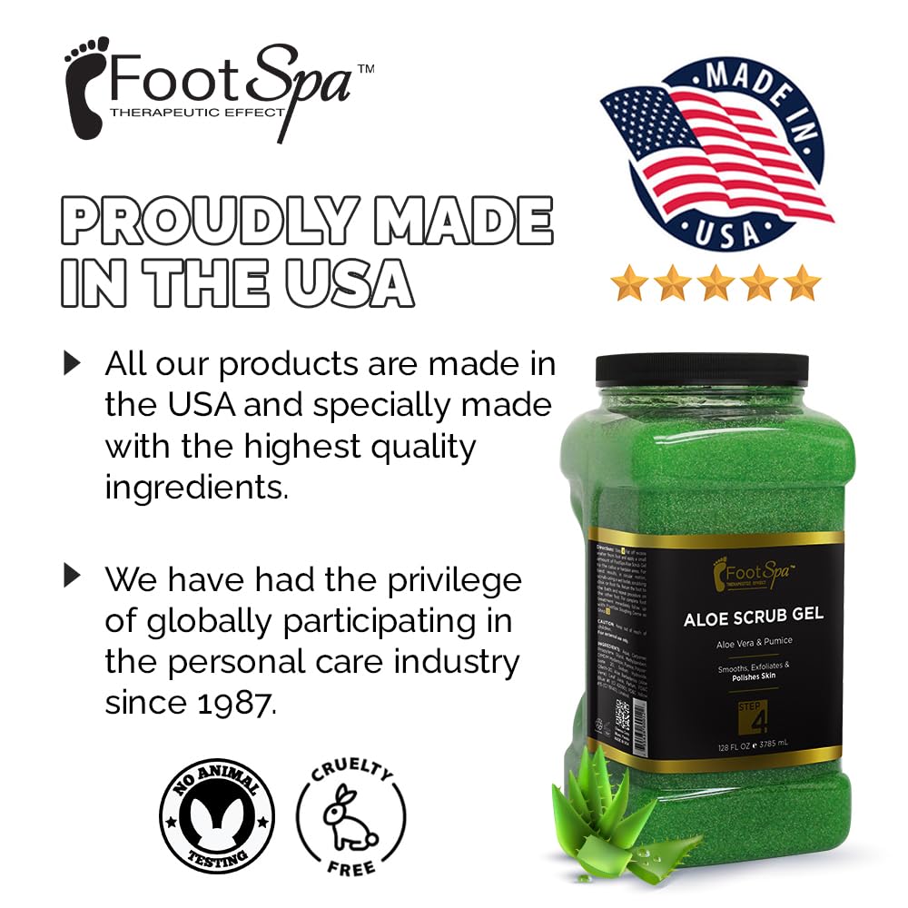 FootSpa bulk gallon packaging ready for refill and family use.