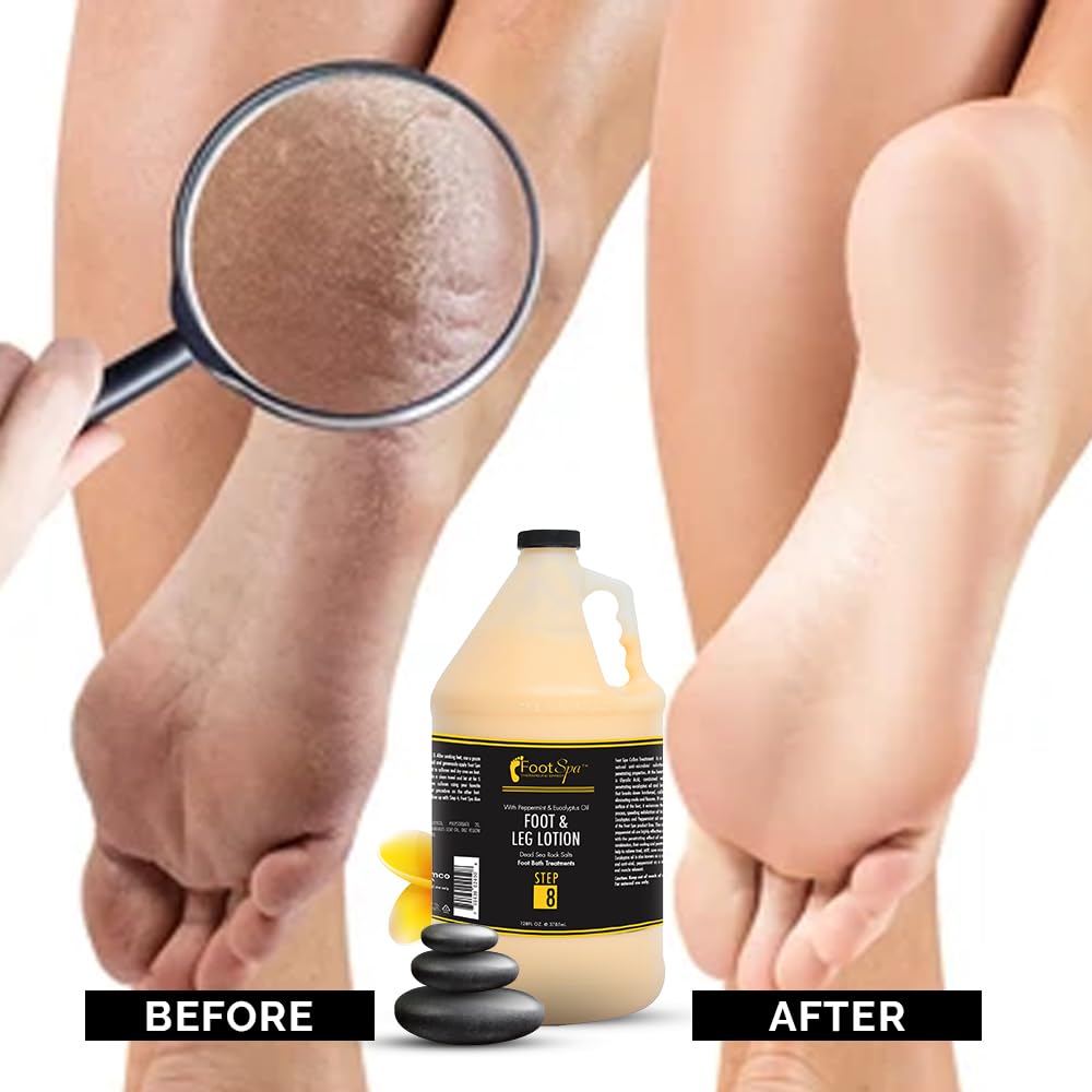 FootSpa bulk gallon packaging suitable for families and salons