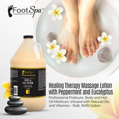 FootSpa professional mani-pedi setup demonstrating cuticle nourishment