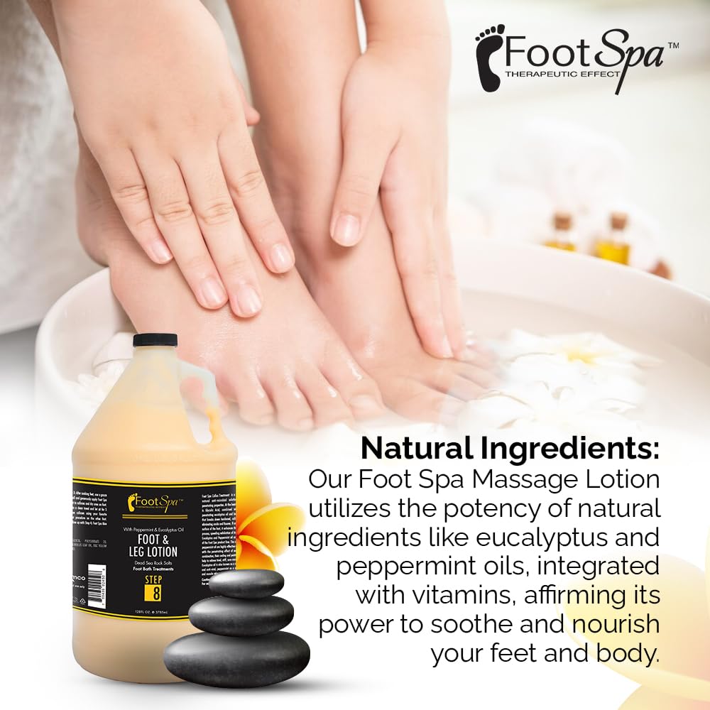 FootSpa USA-made lotion free from sulfates, drying alcohol, and silicones