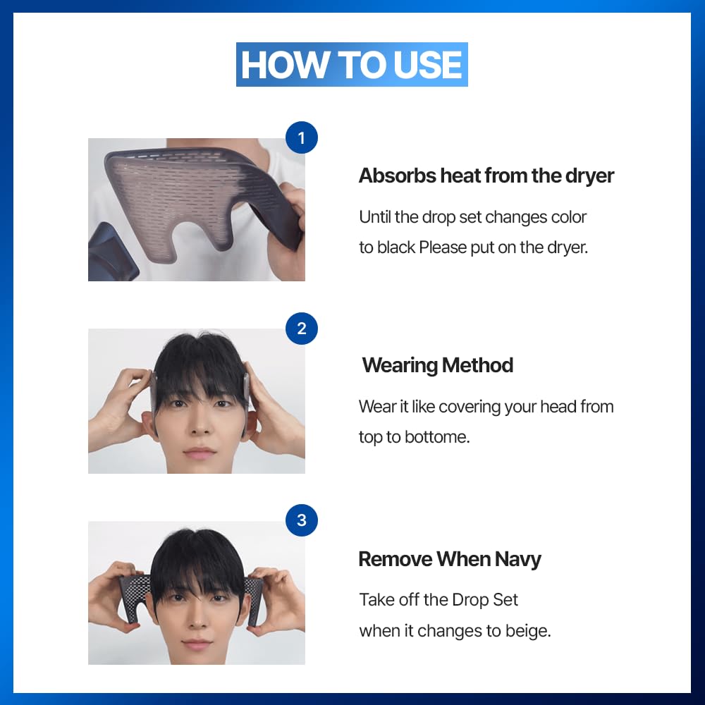 FORBEAUT DropSet ventilation gap helps prevent overheating during styling.