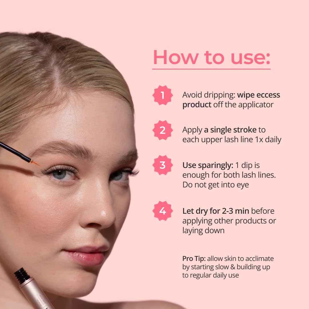 ForChics eyelash growth serum rosemary extract focus suggests natural growth support.