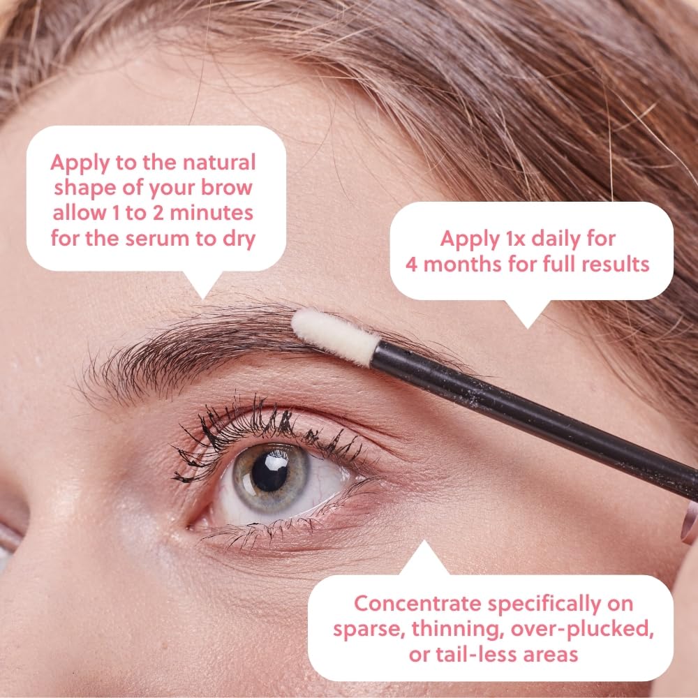 ForBrow by ForChics applicator shows precise doe-foot application