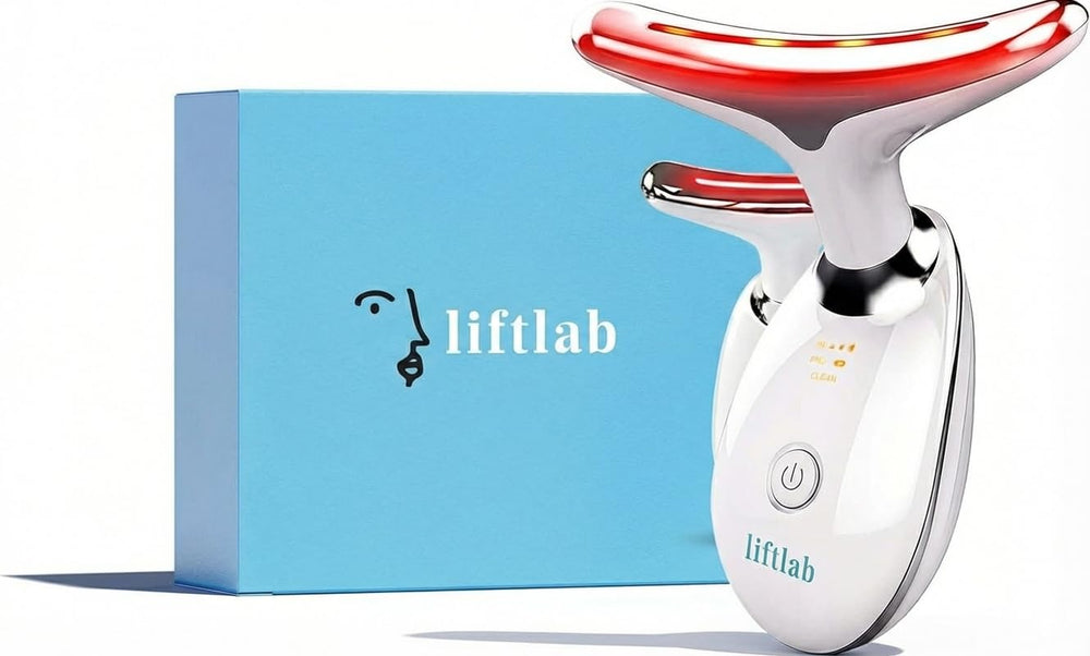 Forchics LiftLab 3in1 LED massager front view for an easy at-home skincare routine.