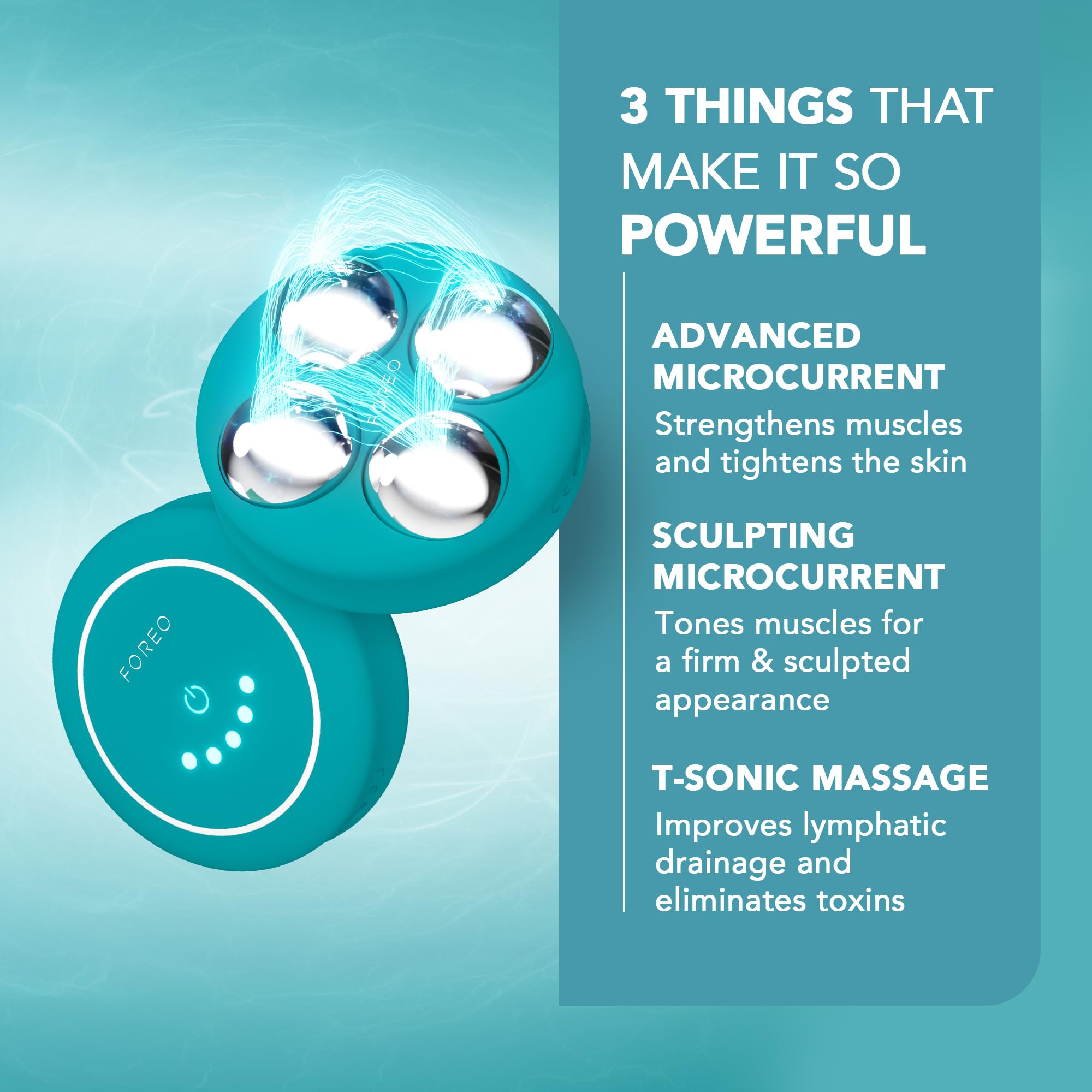 FOREO BEAR 2 body on buttocks for firmer contour and lift appearance.