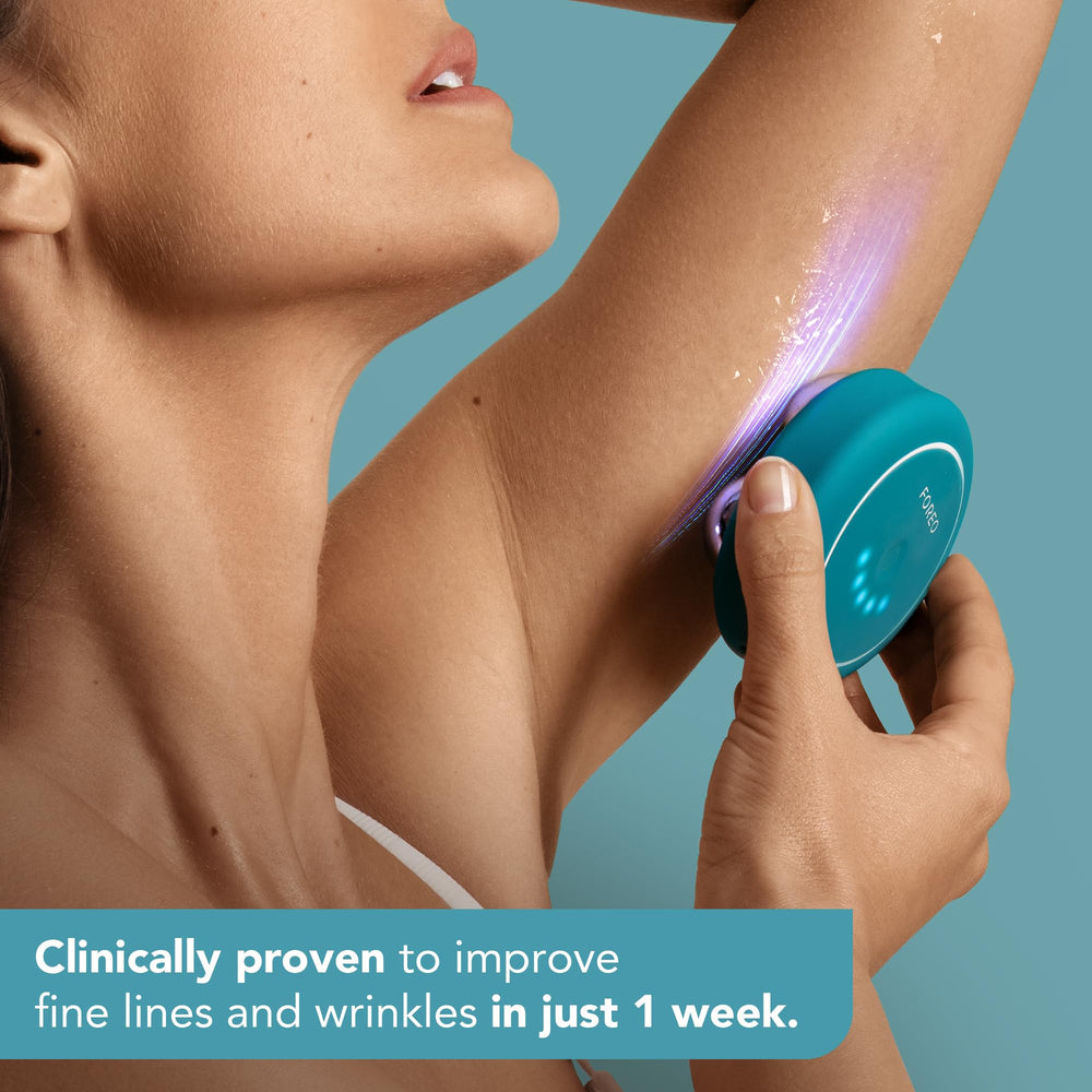 FOREO BEAR 2 body lymphatic patterns promote circulation and reduce puffiness.