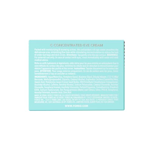 FOREO Iris eye cream application for smoother under-eye area