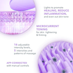 FOREO Luna 4 Plus app-controlled cleansing routine customization