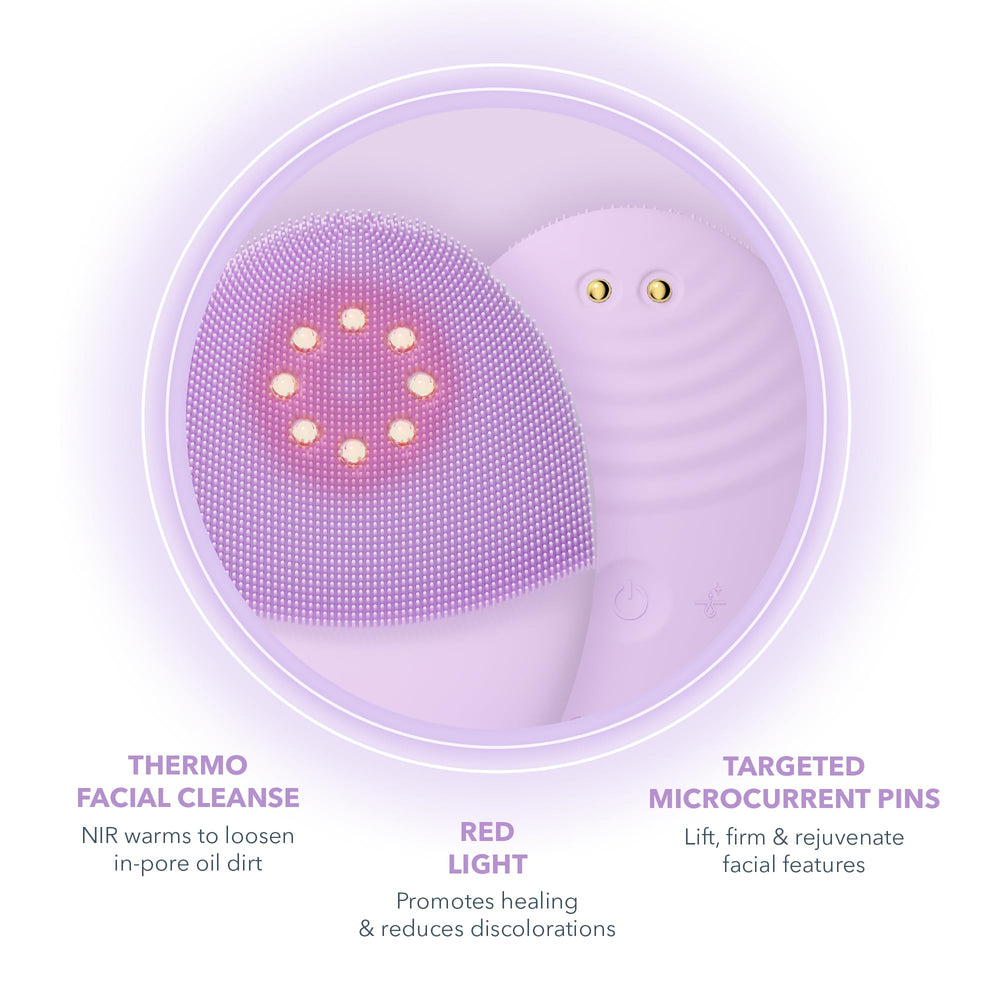 FOREO Luna 4 Plus deep cleansing mode removes oil and impurities