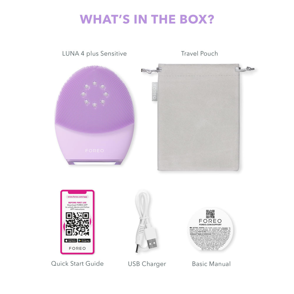 FOREO Luna 4 Plus serum prep for better actives absorption