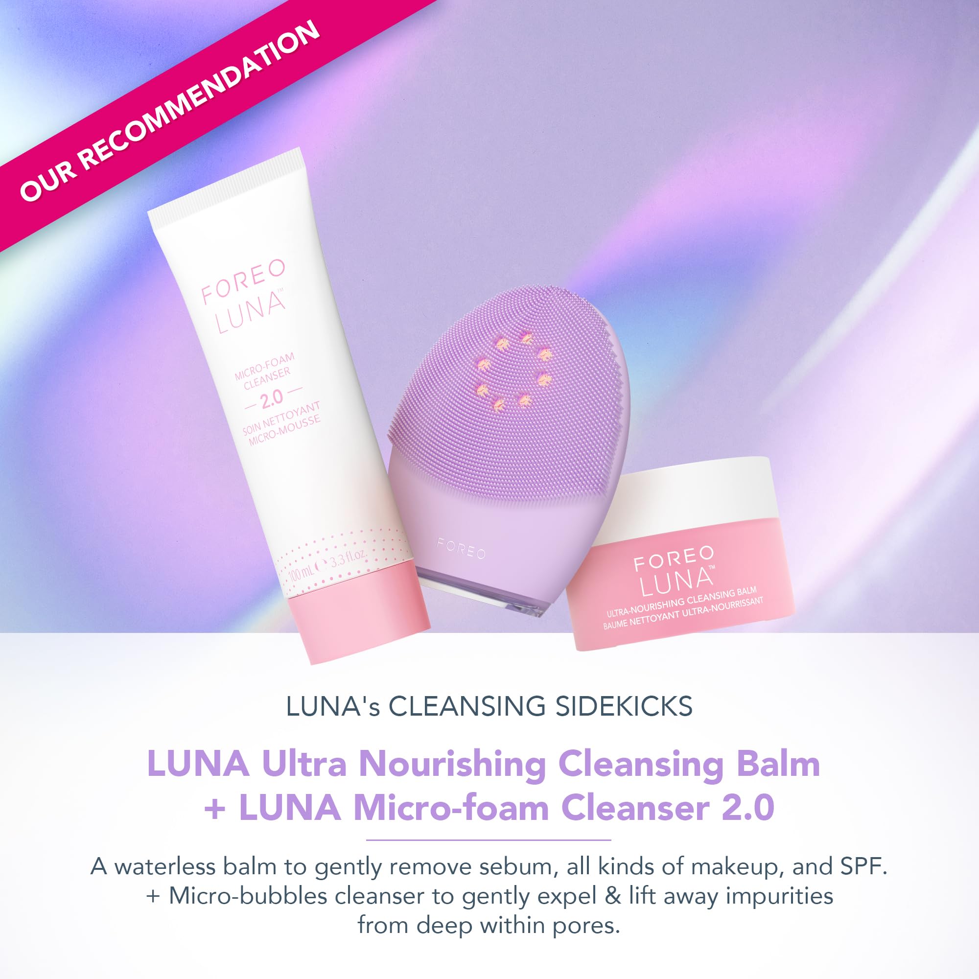 FOREO Luna 4 Plus warming exfoliation enhances actives absorption