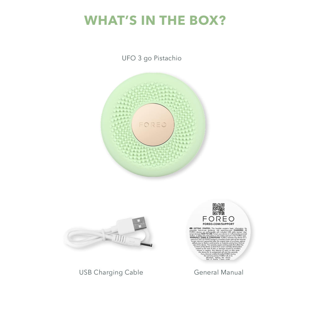 FOREO UFO 3 go app-connected for personalized skincare routines