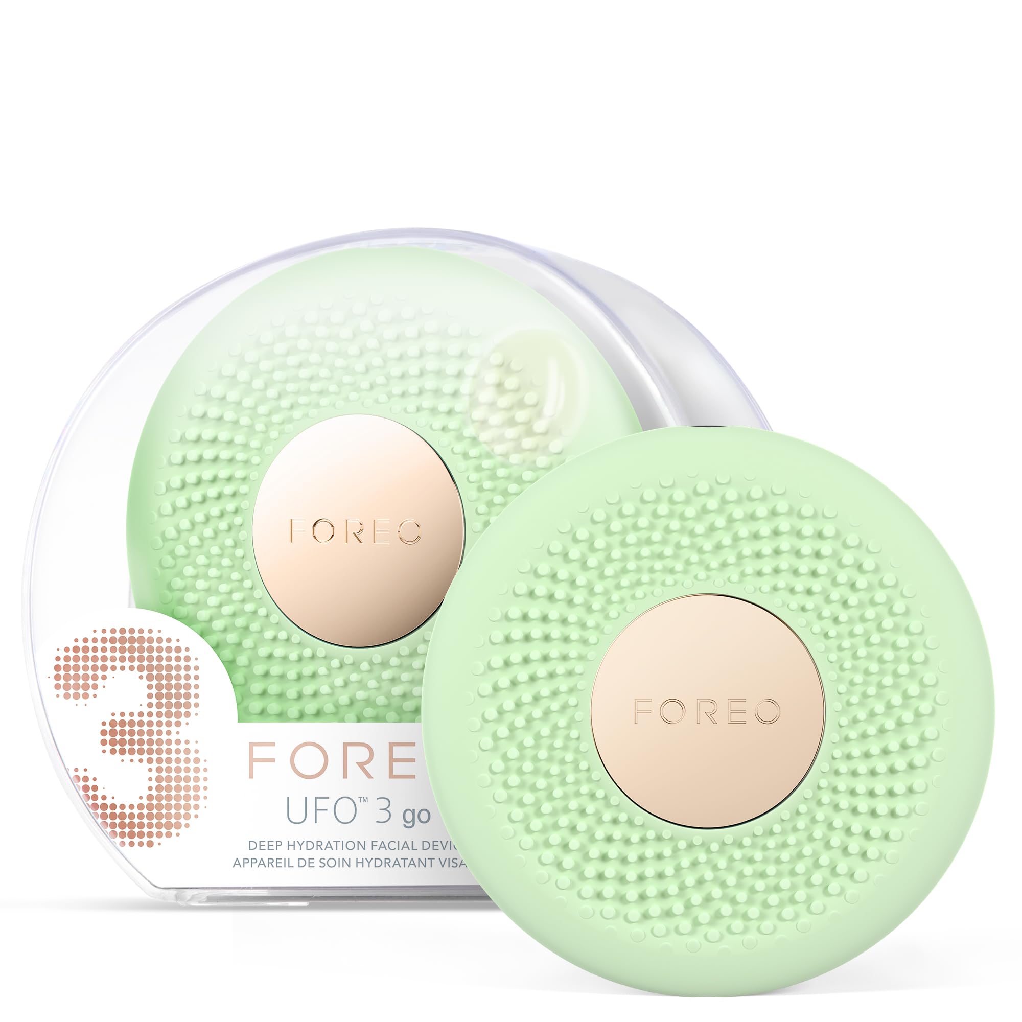FOREO UFO 3 go travel case kit, portable hydration for on-the-go skincare
