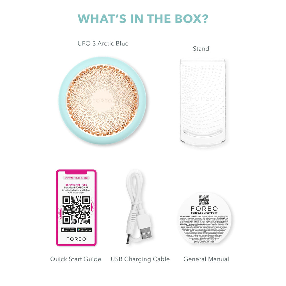 FOREO UFO 3 two-minute session fits into a busy routine