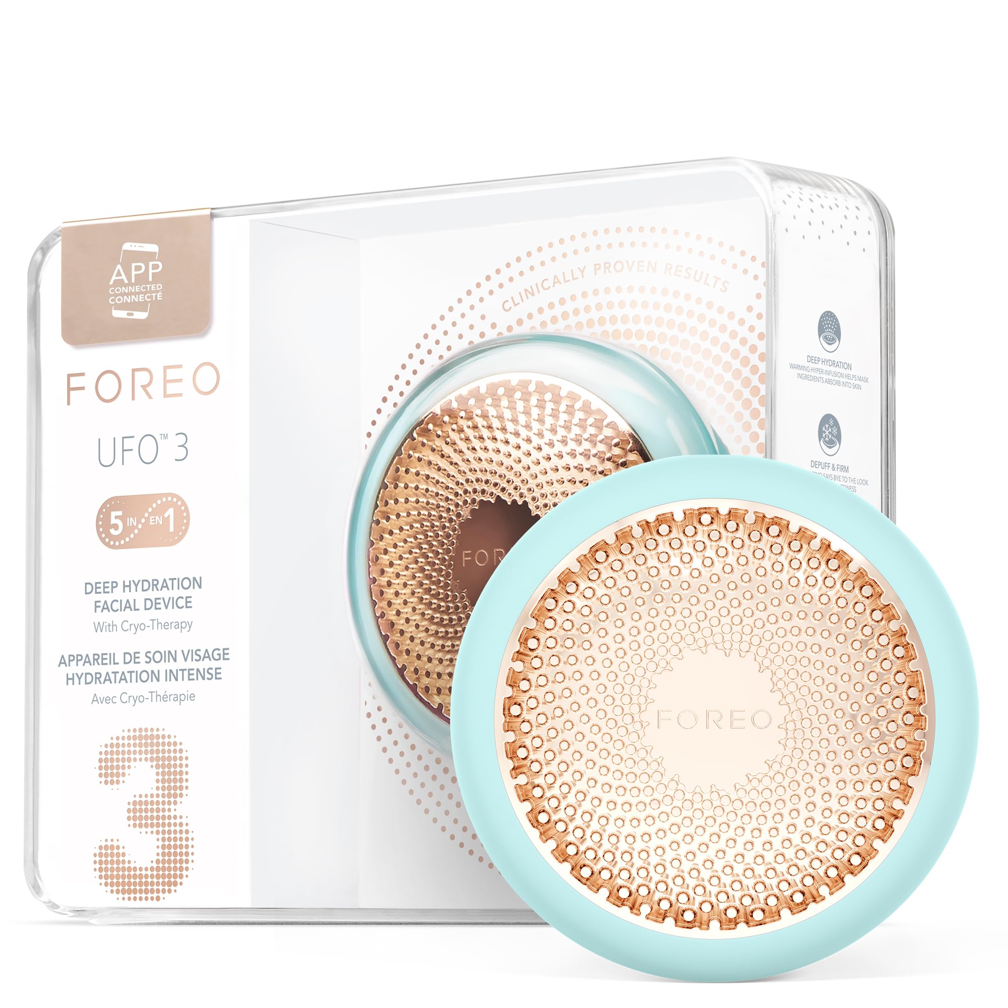 FOREO UFO 3 with LED therapy for a radiant complexion