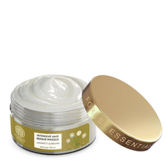 User applying masque during home spa routine