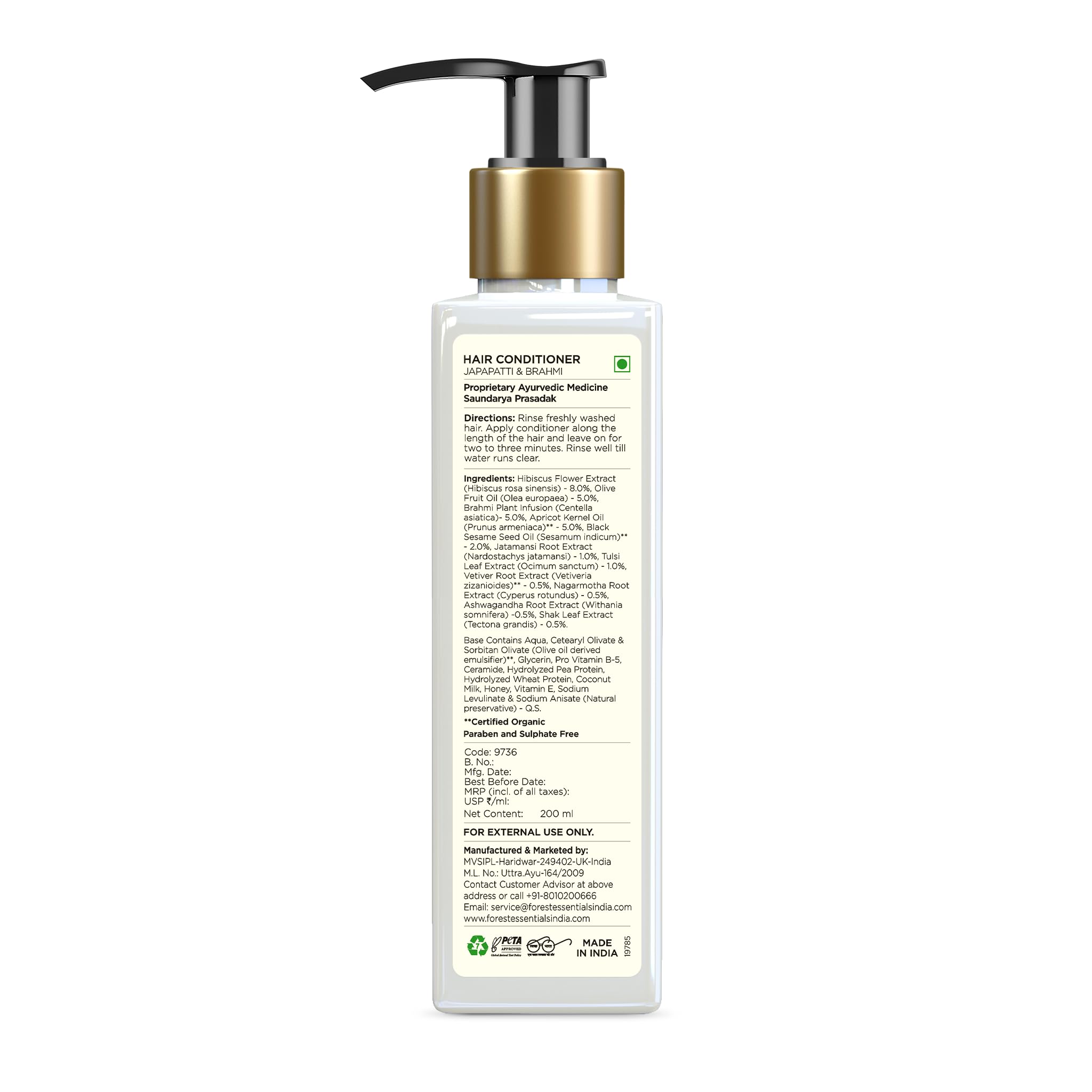 Forest Essentials light coconut scent enhances your daily routine
