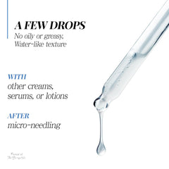 Application scene showing easy layering with creams using FOREST OF THE BORGES'S EGF Serum