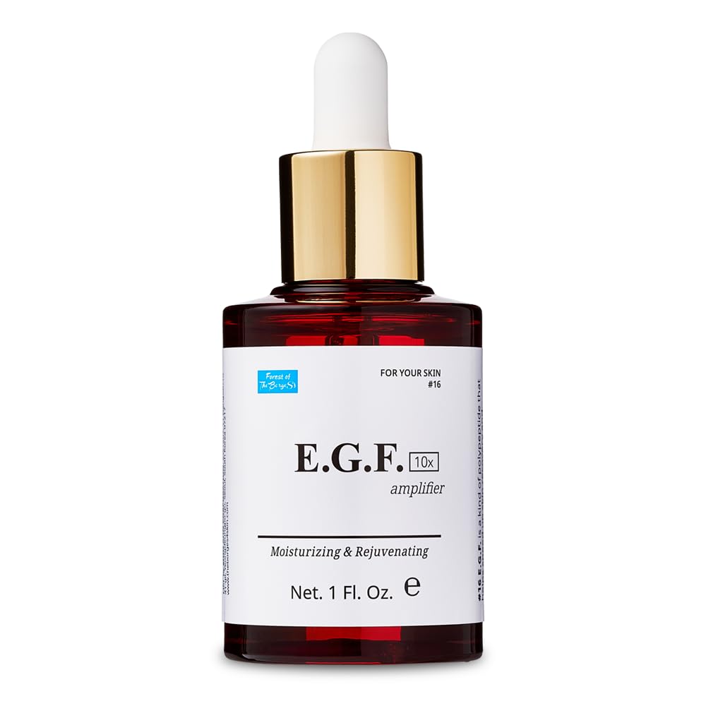 FOREST OF THE BORGES'S EGF Serum bottle for at-home skincare routine