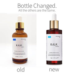 FOREST OF THE BORGES'S EGF serum ingredients panel highlighting rh-Oligopeptide-1 for potential renewal
