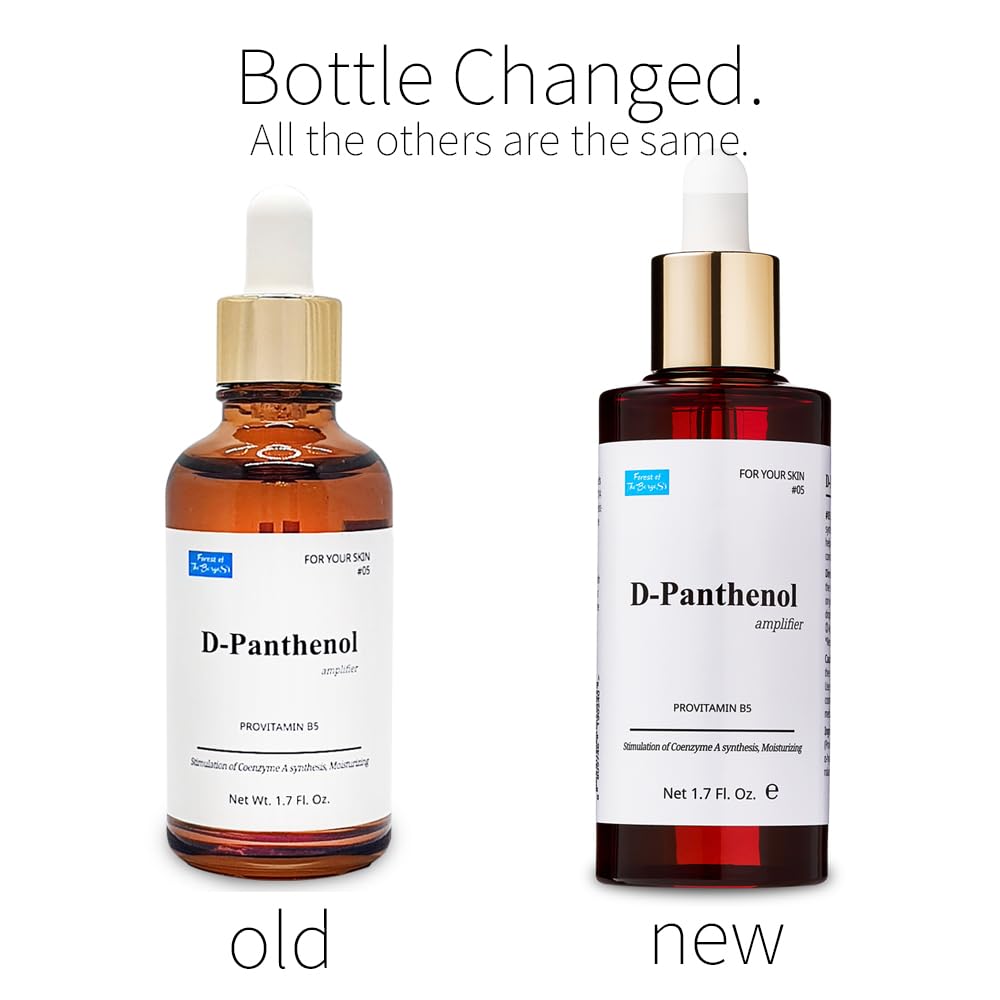 Forest of the Borges's D-Panthenol serum texture close-up showing smooth consistency.