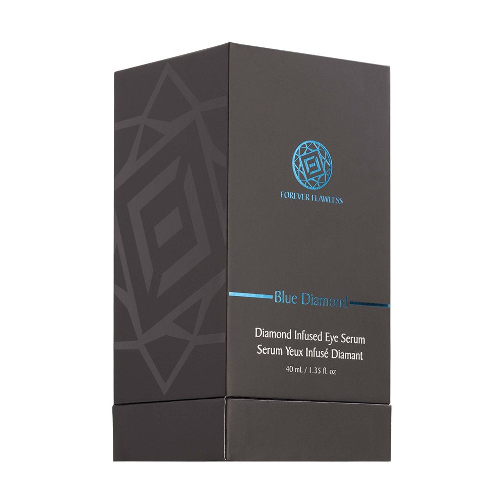 Applying Forever Flawless Blue Diamond Eye Serum daily can refresh the eye area