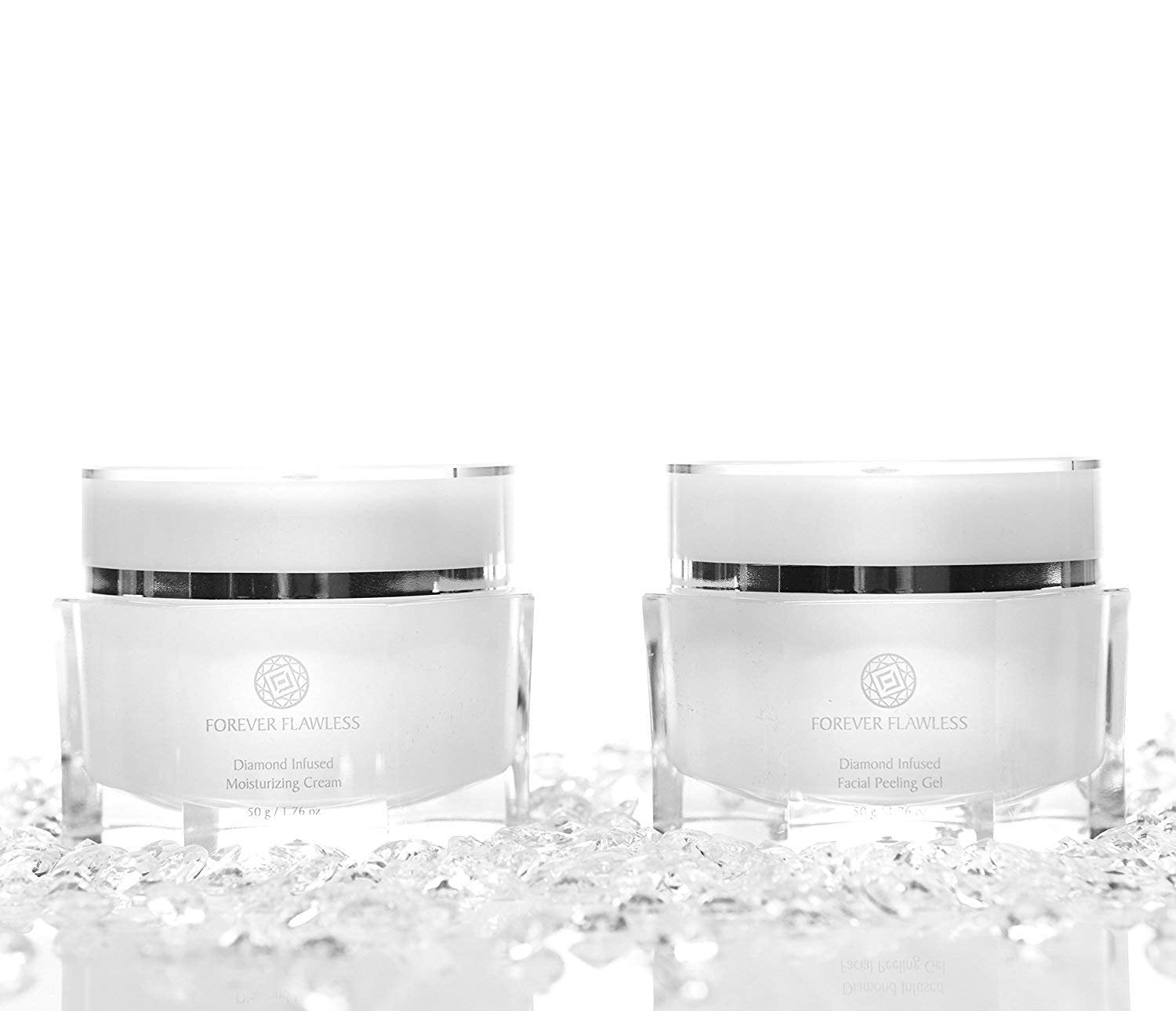 Forever Flawless skin detox closeup showing refined texture after exfoliation