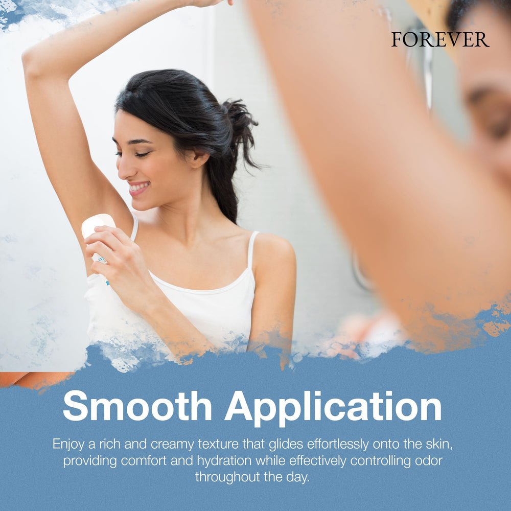 Forever Living Aloe Ever-Shield: riche en aloé vera pour une peau apaisée après la douche.