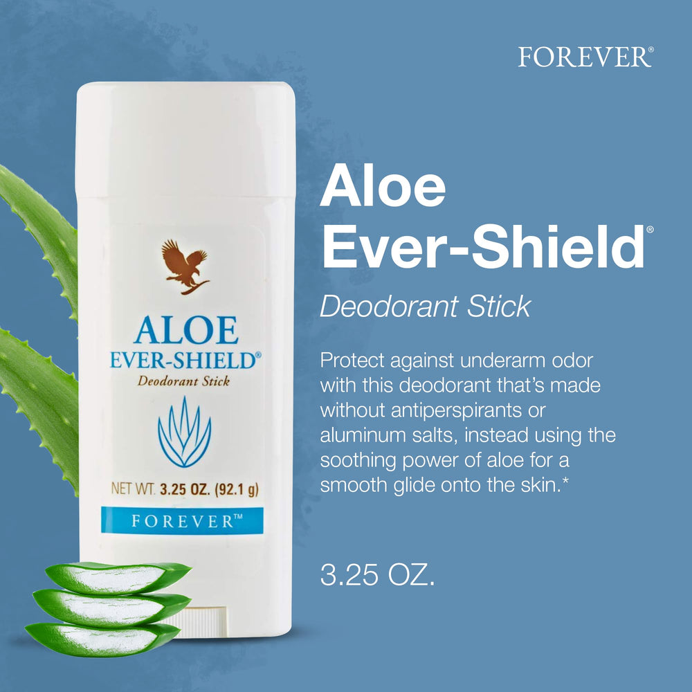 Forever Living Aloe Ever-Shield glide swatch demonstrates smooth application