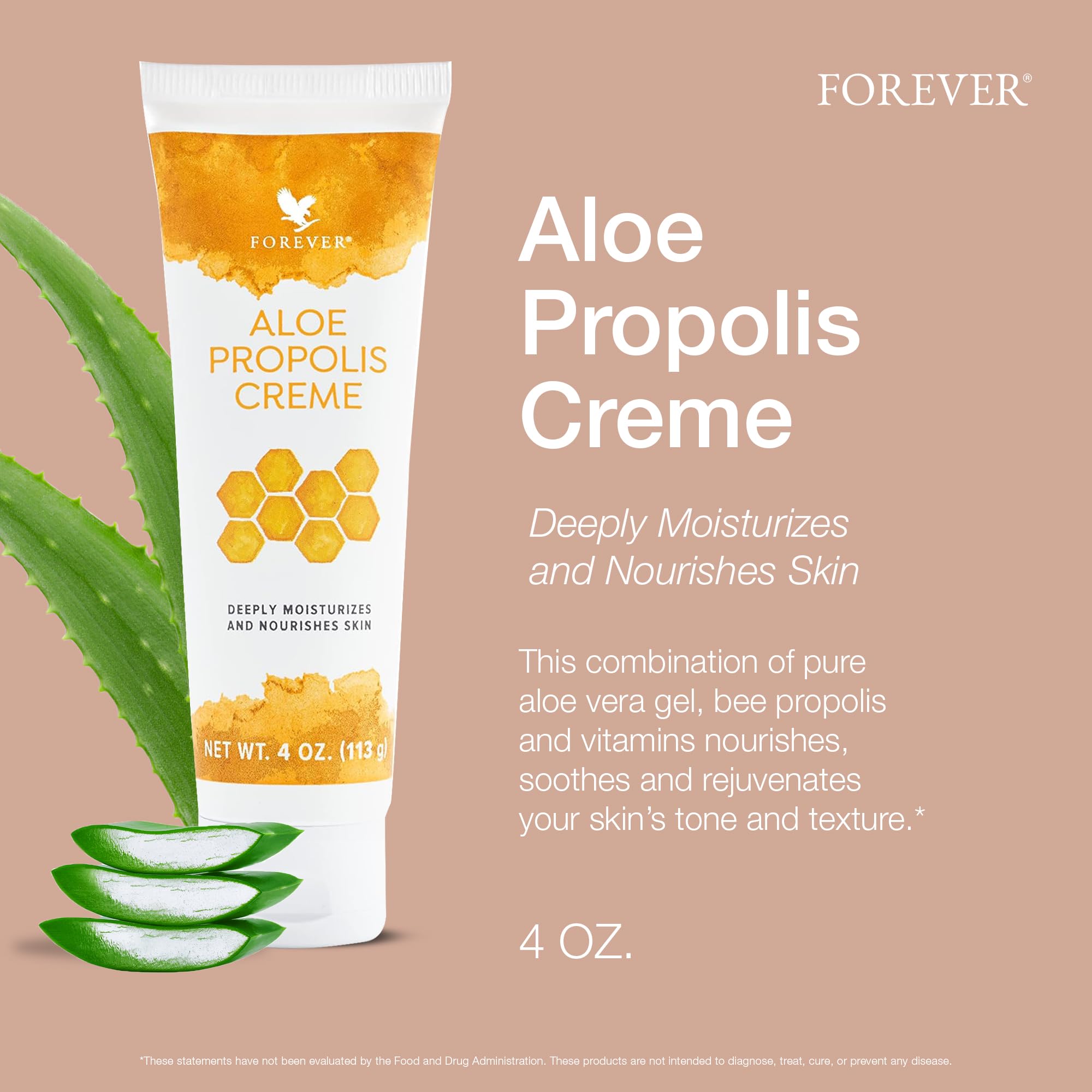 Forever Living Aloe Propolis Creme hand application for lasting hydration