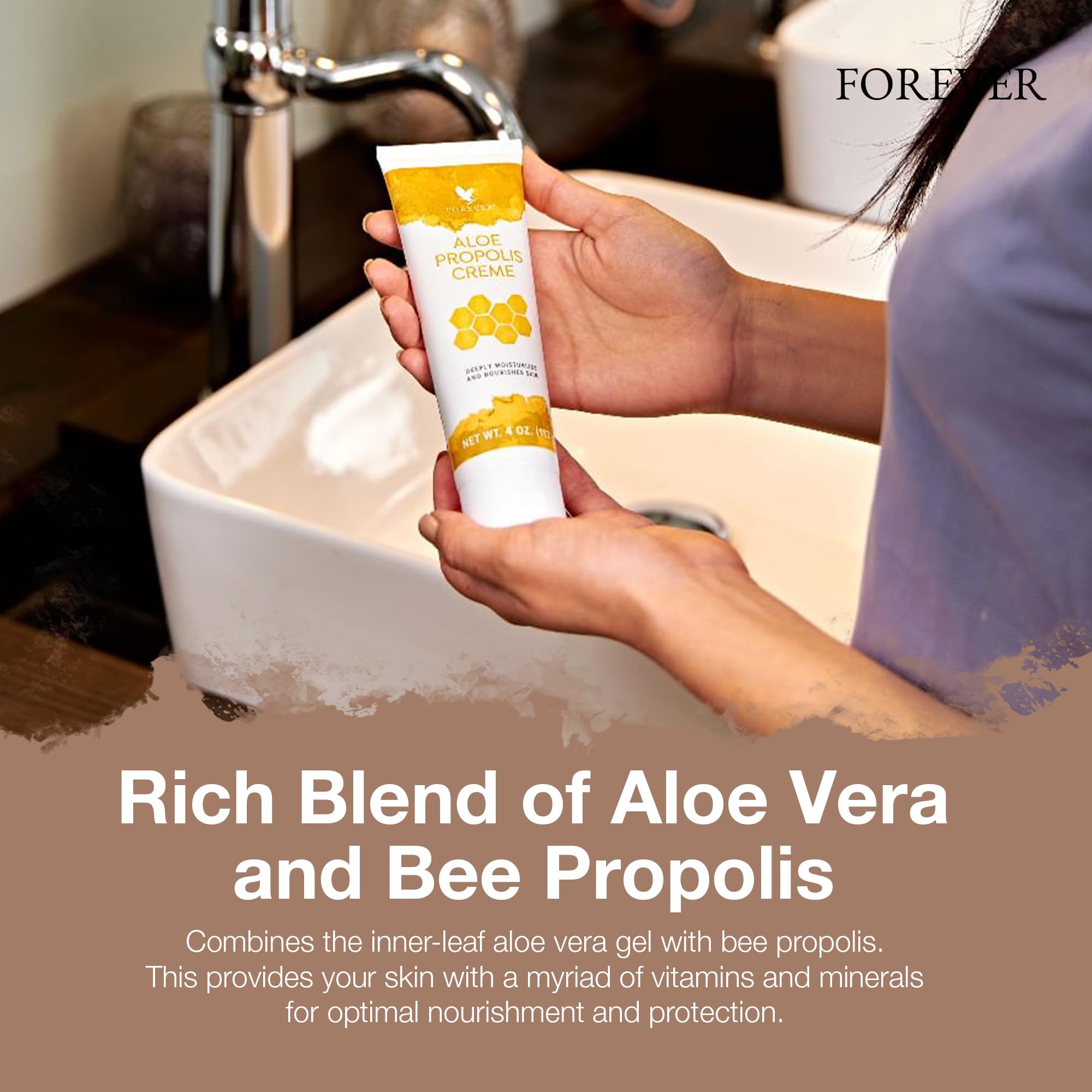 Forever Living Aloe Propolis Creme packaging on shelf