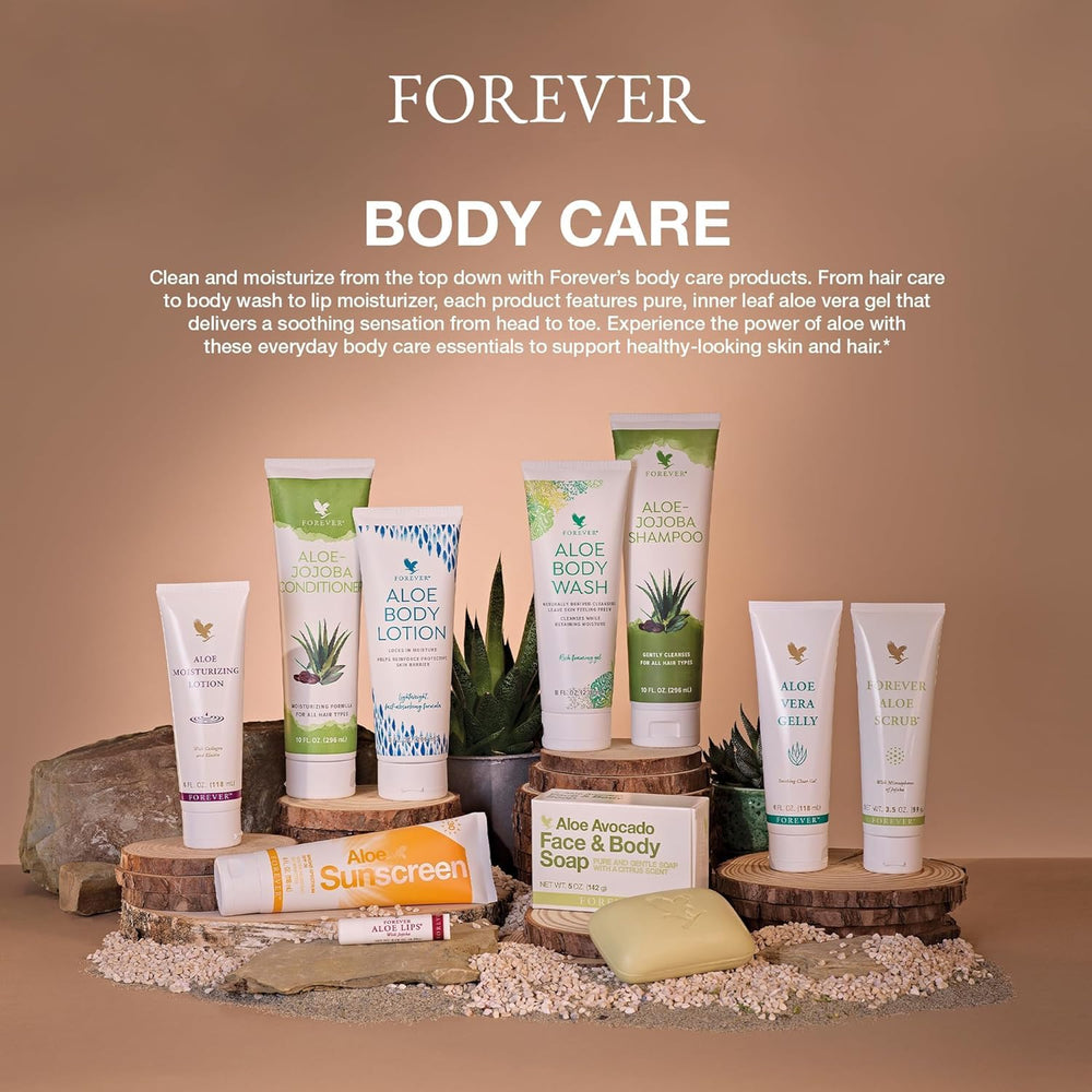 Forever Living Aloe Vera Gelly two-pack packaging emphasizes value and convenience