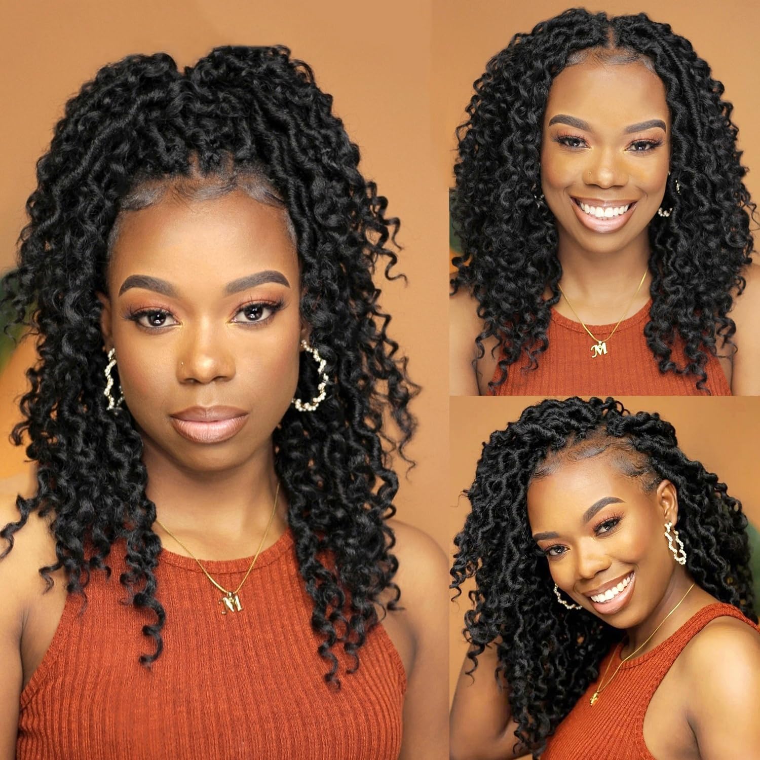 Forevery Goddess Locs 12 inch pack with needle for easy installation.