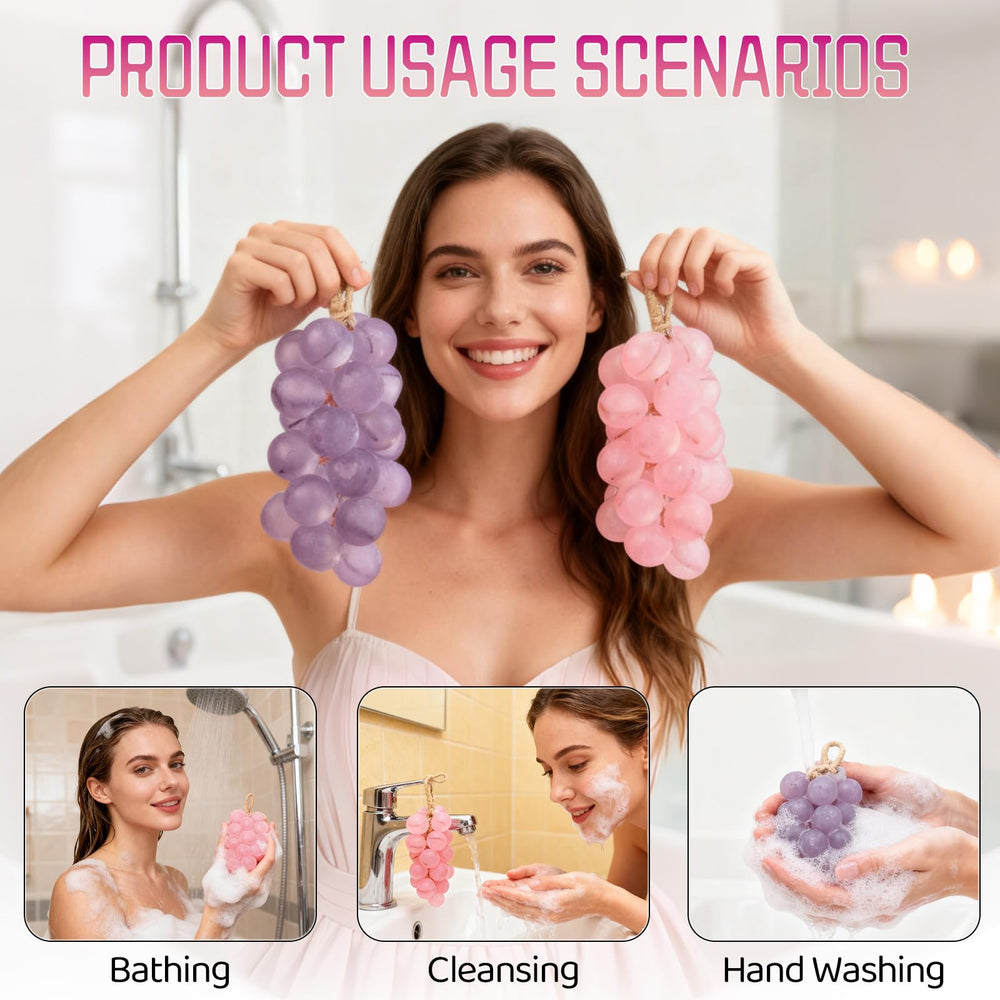 ForgeVibe Grape Soap on a Rope gift-wrapped for a thoughtful present