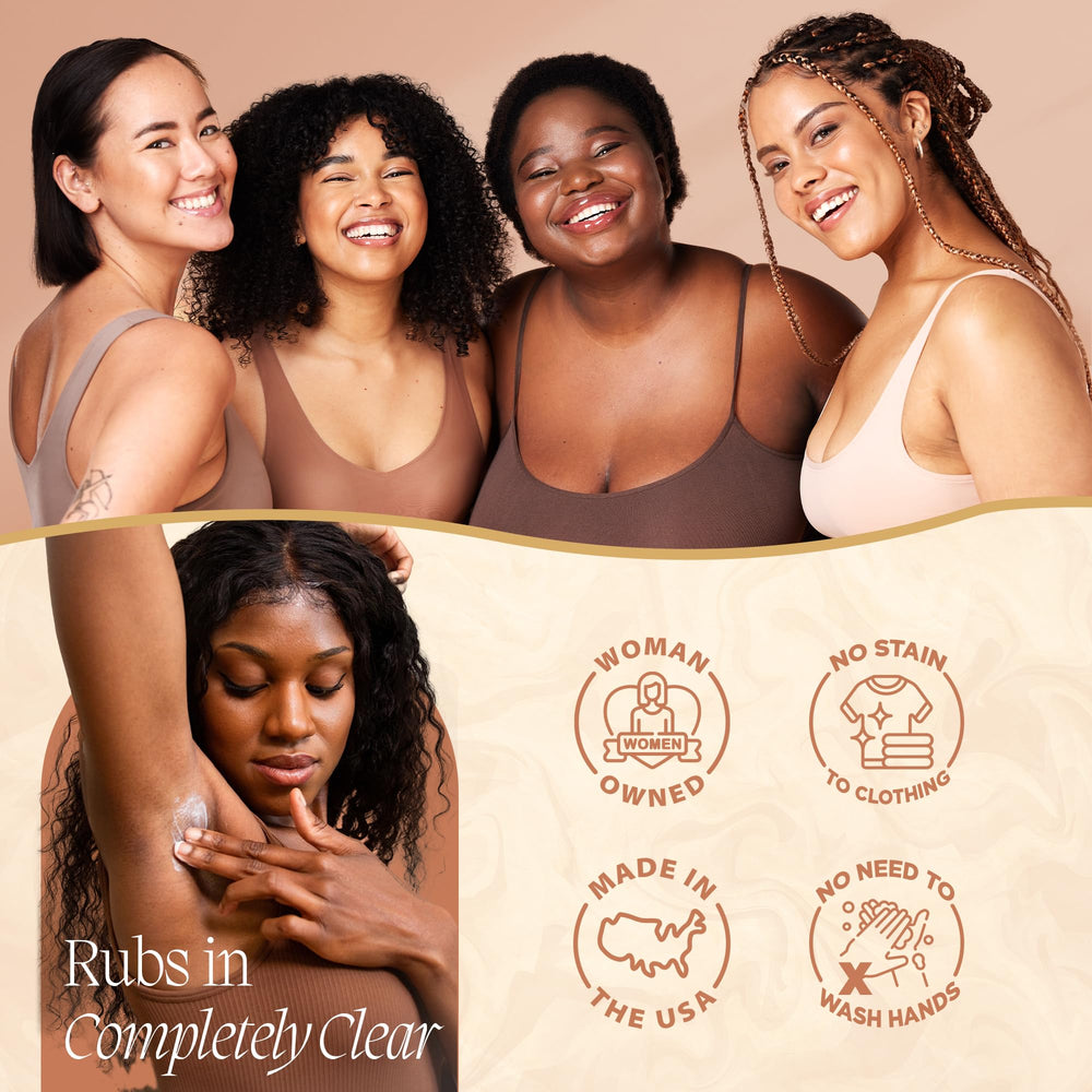 Forgotten Skincare cream texture closeup smooth underarm treatment