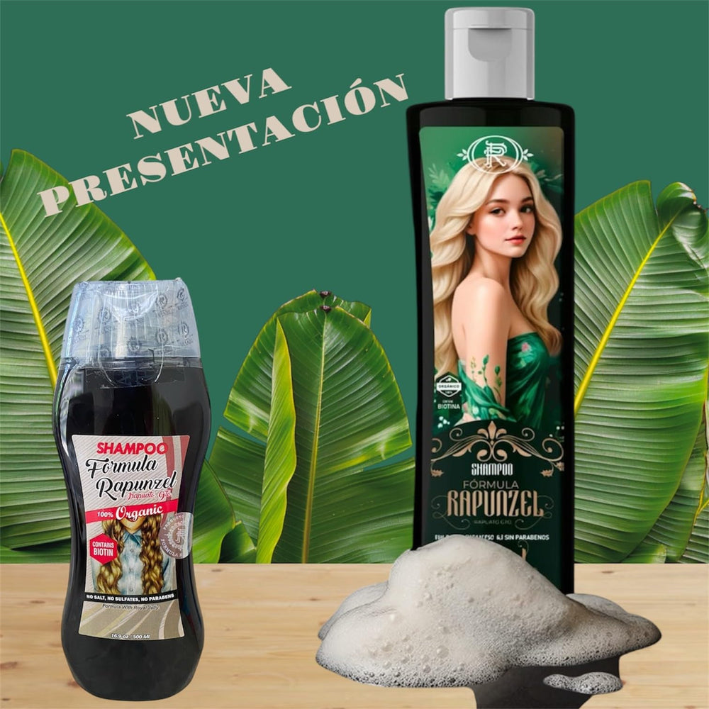 Formula Rapunzel citrus-bergamot-scent-bottle highlights refreshing fragrance during wash.