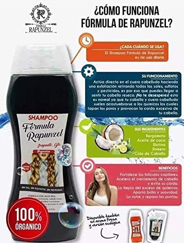 Formula Rapunzel dandruff-fight emphasizes scalp care and shine restoration.
