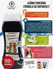 Formula Rapunzel dandruff-fight emphasizes scalp care and shine restoration.