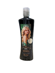 Formula Rapunzel shampoo growth-application showcases fuller-looking hair potential.