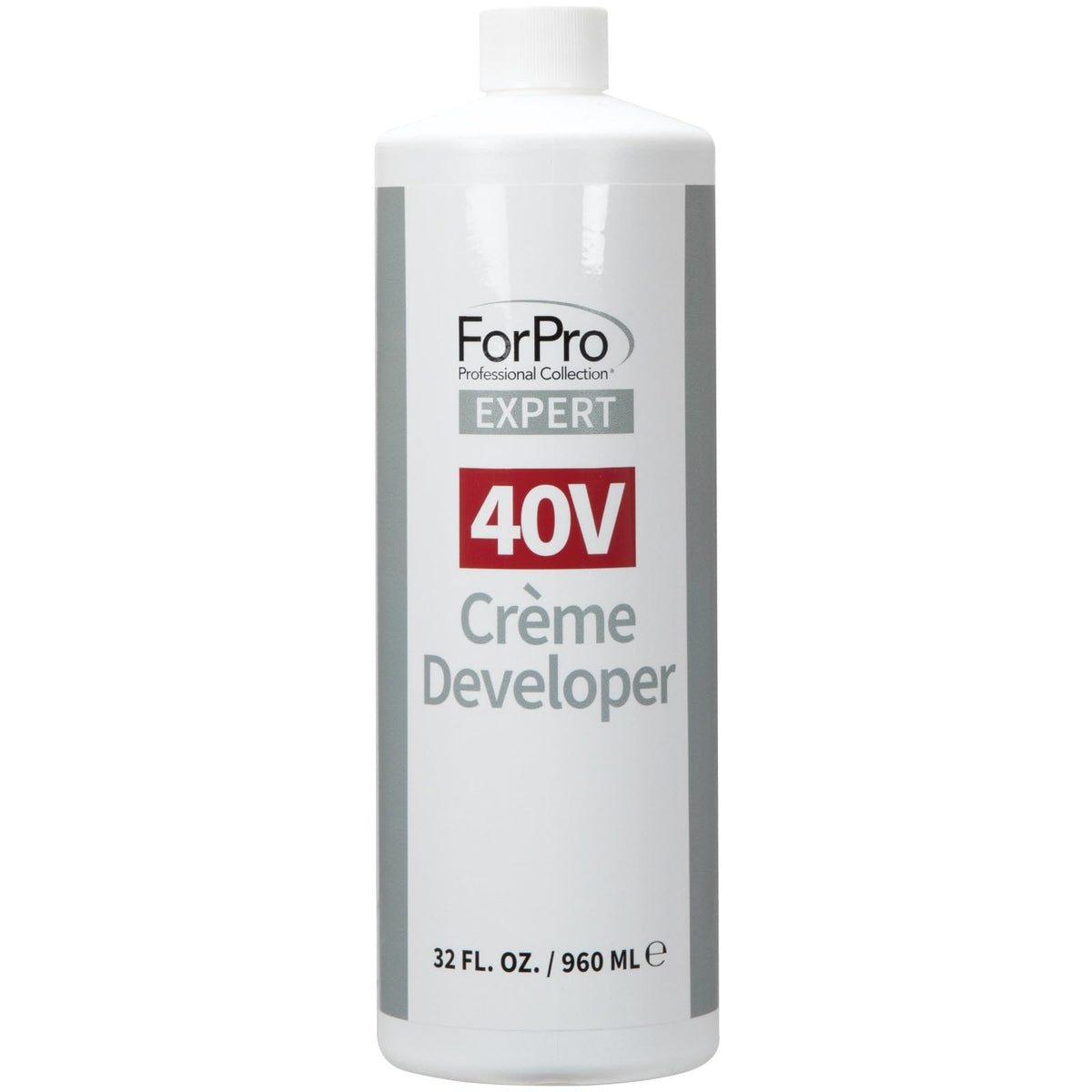ForPro Expert 40V developer bottle for precise application in high-lift color.