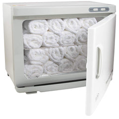 ForPro Premium hot towel warmer insulated cabinet stays cool during use