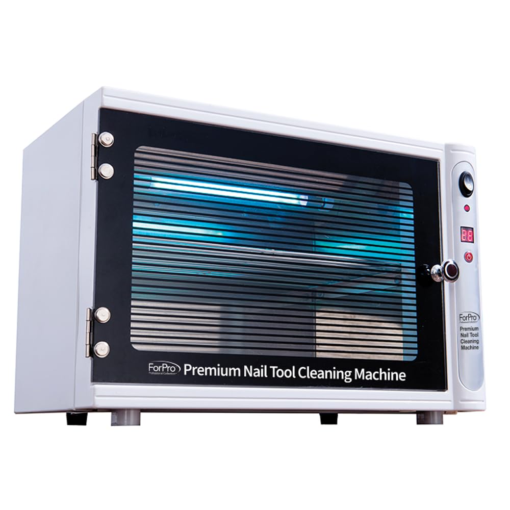 ForPro Premium UV Sanitizer 9-liter capacity accommodates towels and small tools