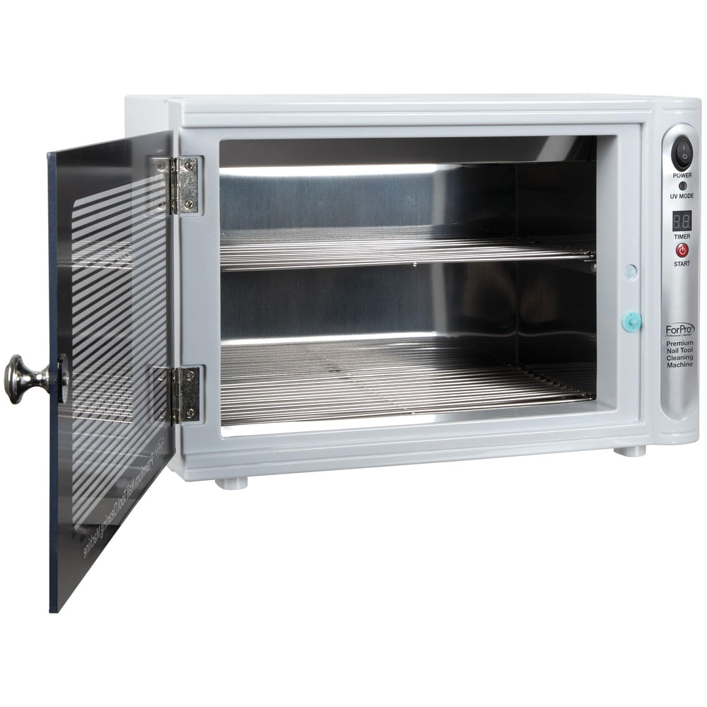 ForPro Premium UV Sanitizer secure door prevents ozone leakage during operation