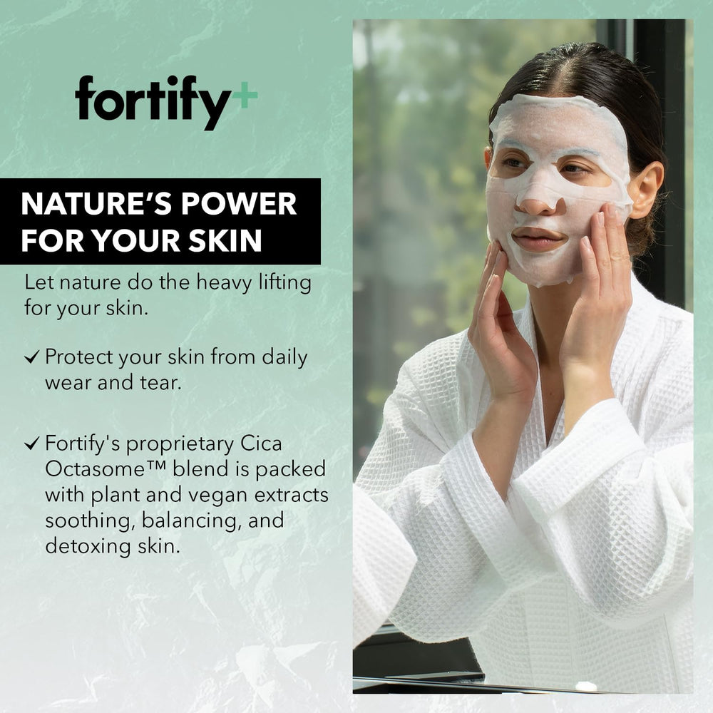 Fortify Skincare Total Rejuvenation Set under-eye pads soothing tired eyes