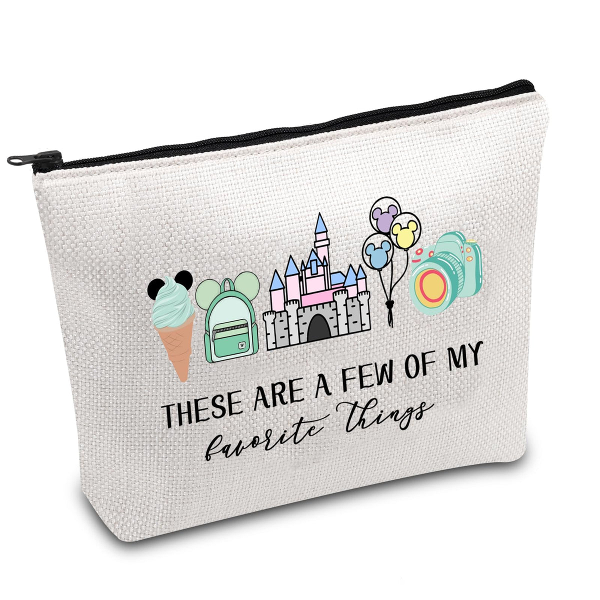 FOTAP F-things Mouse cosmetic bag front view, ideal for travel organization