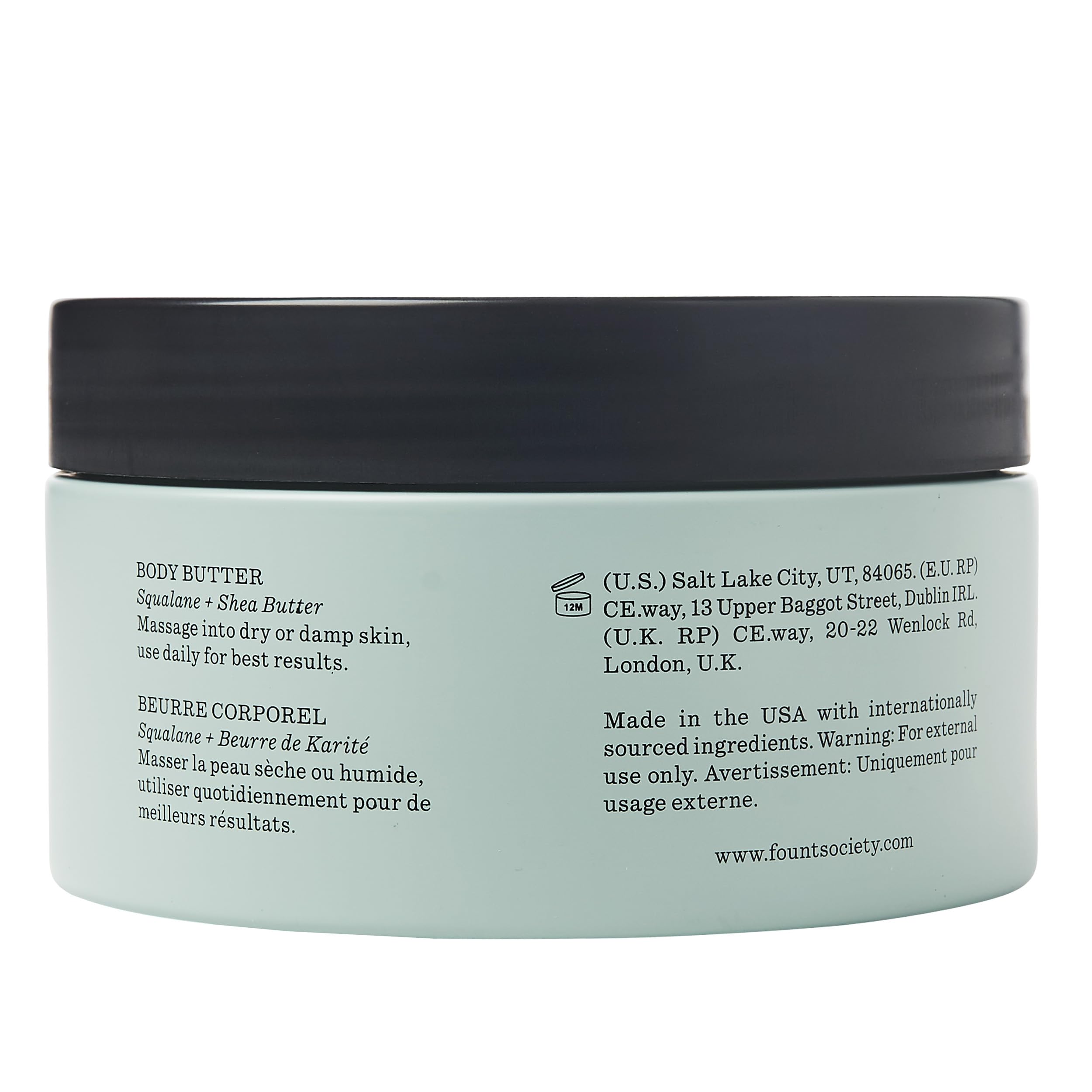 Applying Fount Society Body Butter nourishes hands with lasting moisture.