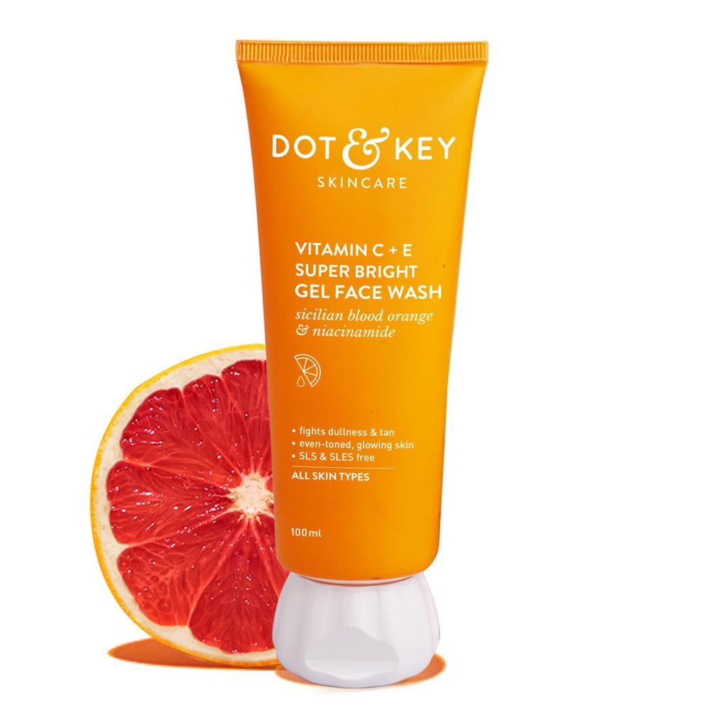 FOUNTINA Dott Keey bottle pour demonstrates an easy daily cleanse for brighter skin.
